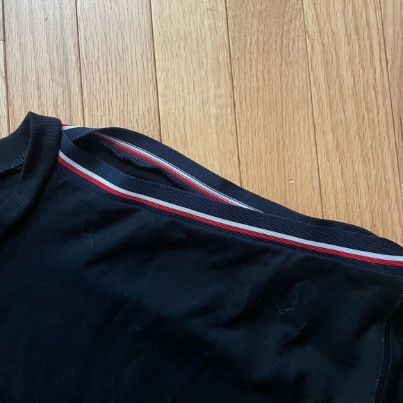 SIX/FIFTY Medium Black Long Sleeve with Open Shoulders - Picture 3 of 7